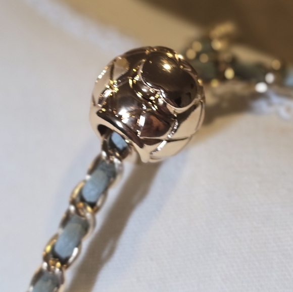 Powder Blue Quilted Women's Bag Set Includes 2 Bags - Picture 6 of 12